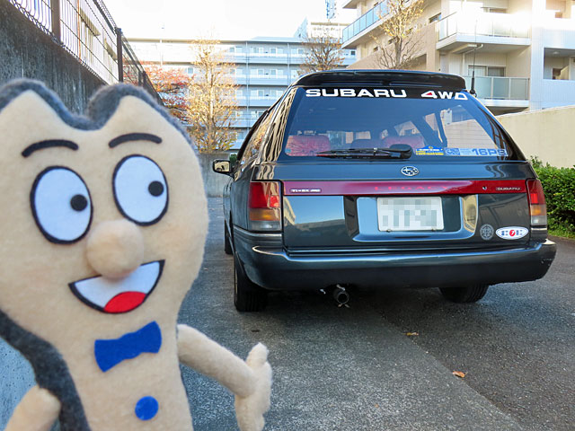 こんにちは、スパナ君だよ。明日の #スバ学祭 に向けて洗車してきたんだ。1年ぶりの太田行きが楽しみだよ。