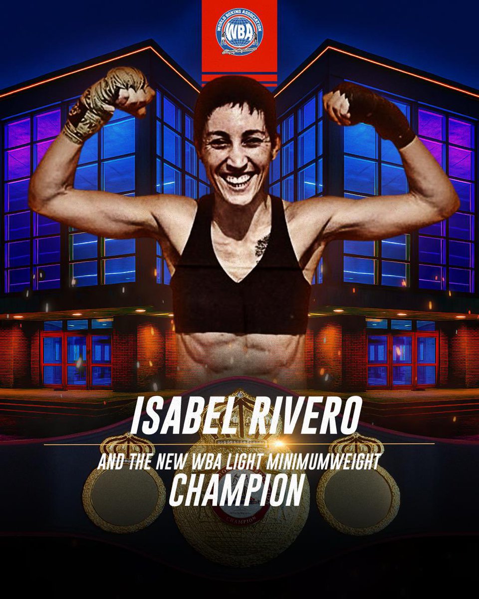 Isabel Rivero se ha proclamado campeona mundial del peso atomo de la asociación WBA al derrotar en Valladolid a la mexicana Silvia Torres por decisión de los jueces (97-93, 96-94 y 95-95). Es la tercera campeona mundial española en la historia tras María Jesús Rosa y J. Pastrana.