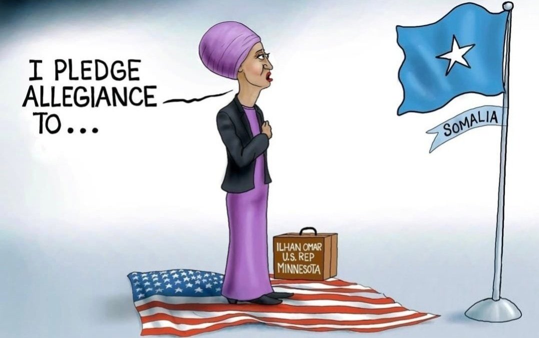 ACTBrigitte's tweet image. Ilhan Omar is not representing America&apos;s interests in Congress.