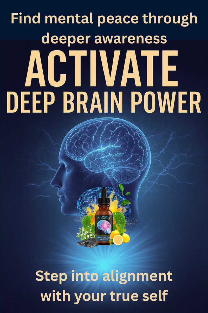 xs2charlie's tweet image. Natural Cognitive Boost
A herbal formula designed to support memory, learning, and overall brain performance. #CognitiveBoost #BrainWellness #PinealGuardian
Order Here: sites.google.com/view/pineal--g…