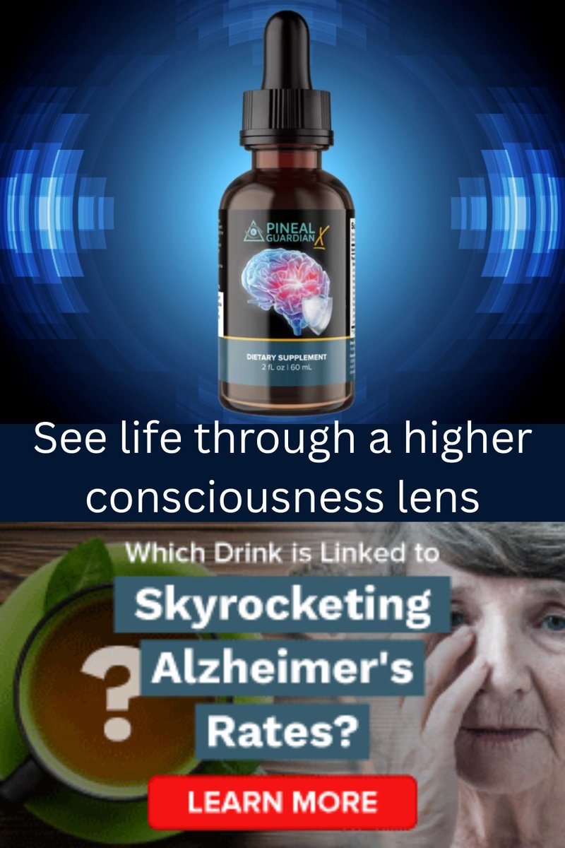 xs2charlie's tweet image. Recharge Your Mind Naturally
Cleanse your pineal gland and support alertness, focus, and mental clarity daily. #BrainBoost #FocusNaturally #PinealGuardian
Order Here: sites.google.com/view/pineal--g…
