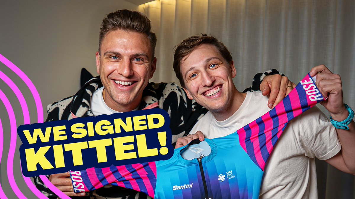 We actually signed Marcel Kittel as our new Rockets sprint coach!🚀

Youtu.be/-9yfzy8E8lQ