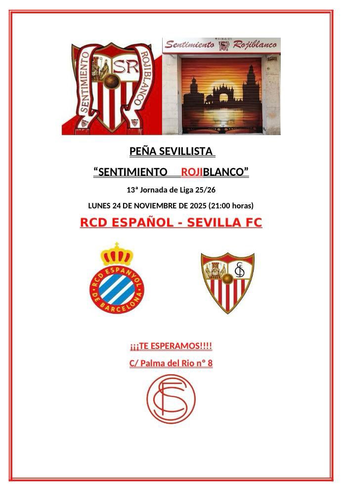 Si quieres ver el partido en compañía de sevillistas, aquí tienes tu sitio