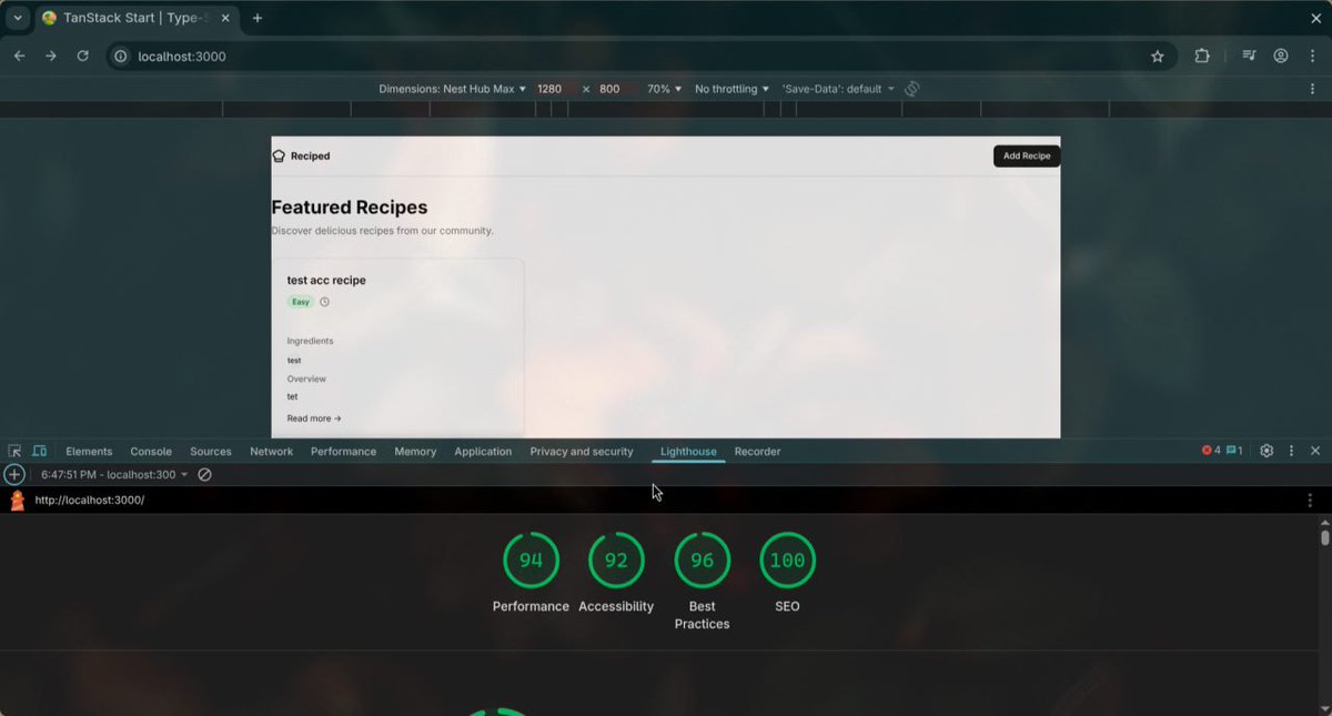 hamedthedev21's tweet image. small project using @tan_stack start

heeeeellll yeah⚡

#tanstack #dev