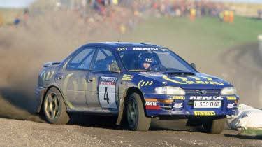 DavidWelford86's tweet image. #otd 30 years ago, Colin McRae and Derek Ringer won the Network Q Rally Rally to become the 1995 @OfficialWRC Champions in their @prodrive Subaru Impreza 555 🏆🇬🇧🏁

📸 unknown
Pictures of Rallying