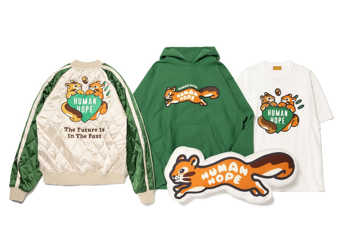 wwd_jp's tweet image. 【本日発売】「ヒューマンメイド」とBTSのj-hopeがコラボ ジャケットやラグなど全10型
wwdjapan.com/articles/22632…