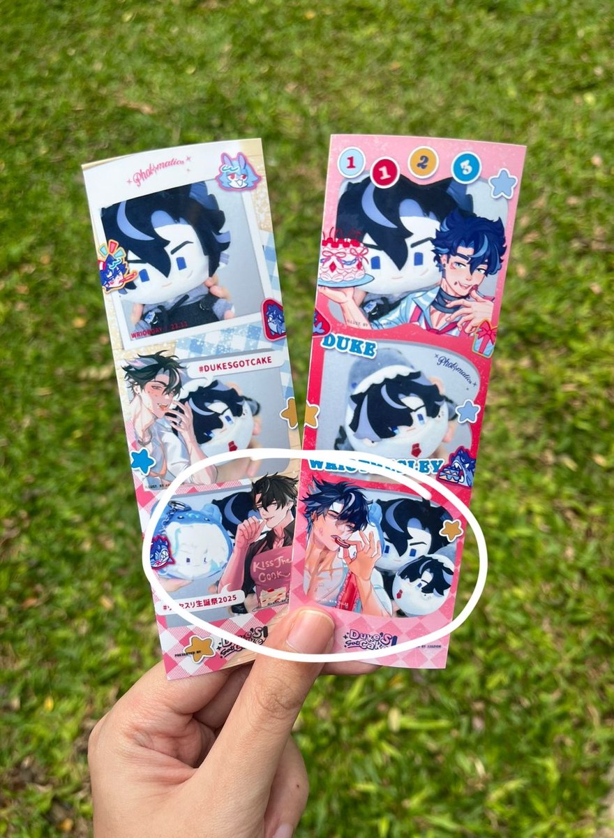 WrioBDay's tweet photo. [NOTICE] We just got informed that the photo-taking only happens 3 times and it'll be copied on both photostrips so the results might be a bit weird (especially for the 3rd frame)

We only found out that we should specifically request for 6 takes so we did that last minute 

—con https://t.co/xqhNPDdloP