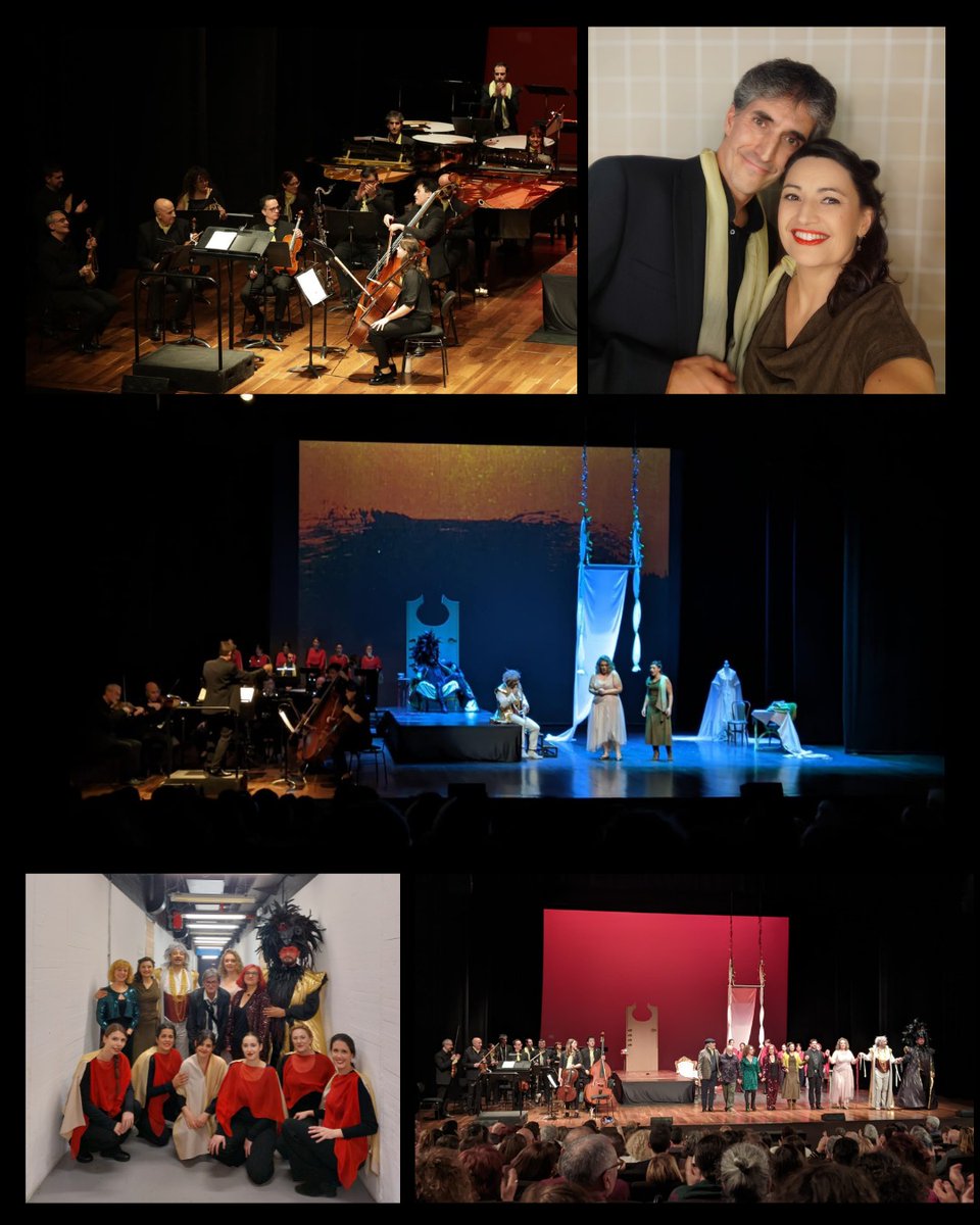 Con estas fotos de recuerdos de la ópera La fuerza extraña de "El Bicho", os deseamos a todos un Feliz Día de Santa Cecilia.

Qué la música os llene de buenos momentos, os acompañe en los malos y os rodee de buena gente.

¡Feliz día! ¡Viva la música!

#opera #culturaleon