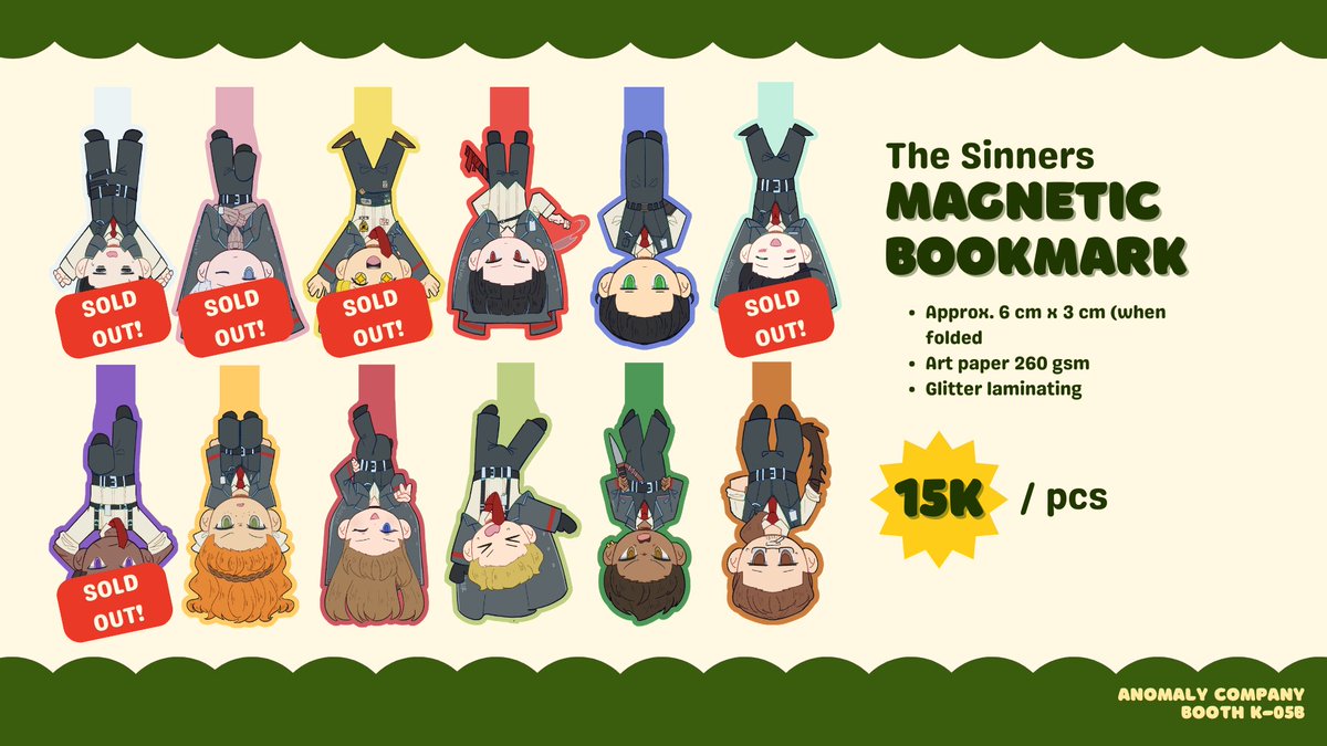 3r_Tree's tweet image. Tree&apos;s Post #CF21 Catalogue telah dibuka! 🌱

Booth: Anomaly Company (K-05b)  
Fandom: Limbus Company  
Dibuka dari 22 November - 6 Desember 2025    

Pengiriman dilakukan lewat JNE
(Beberapa karakter out of stock)
Untuk formulir bisa cek di reply!    

#CFXXI #LimbusCompany