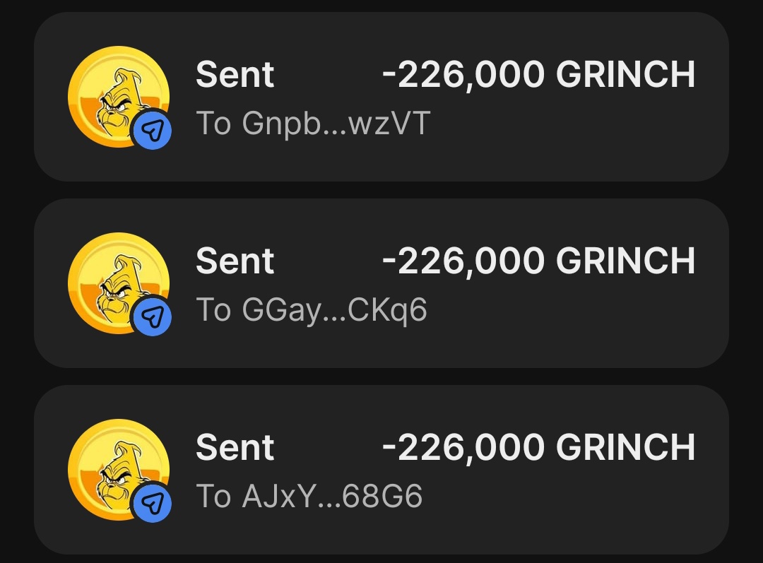 Every wallet gets  226.000 $GRINCH

Just drop your $SOL address

Follow <a href="/grinchtoken2026/">Grinch Token</a>
 &amp; RT 🔄

150 First 👇⏳