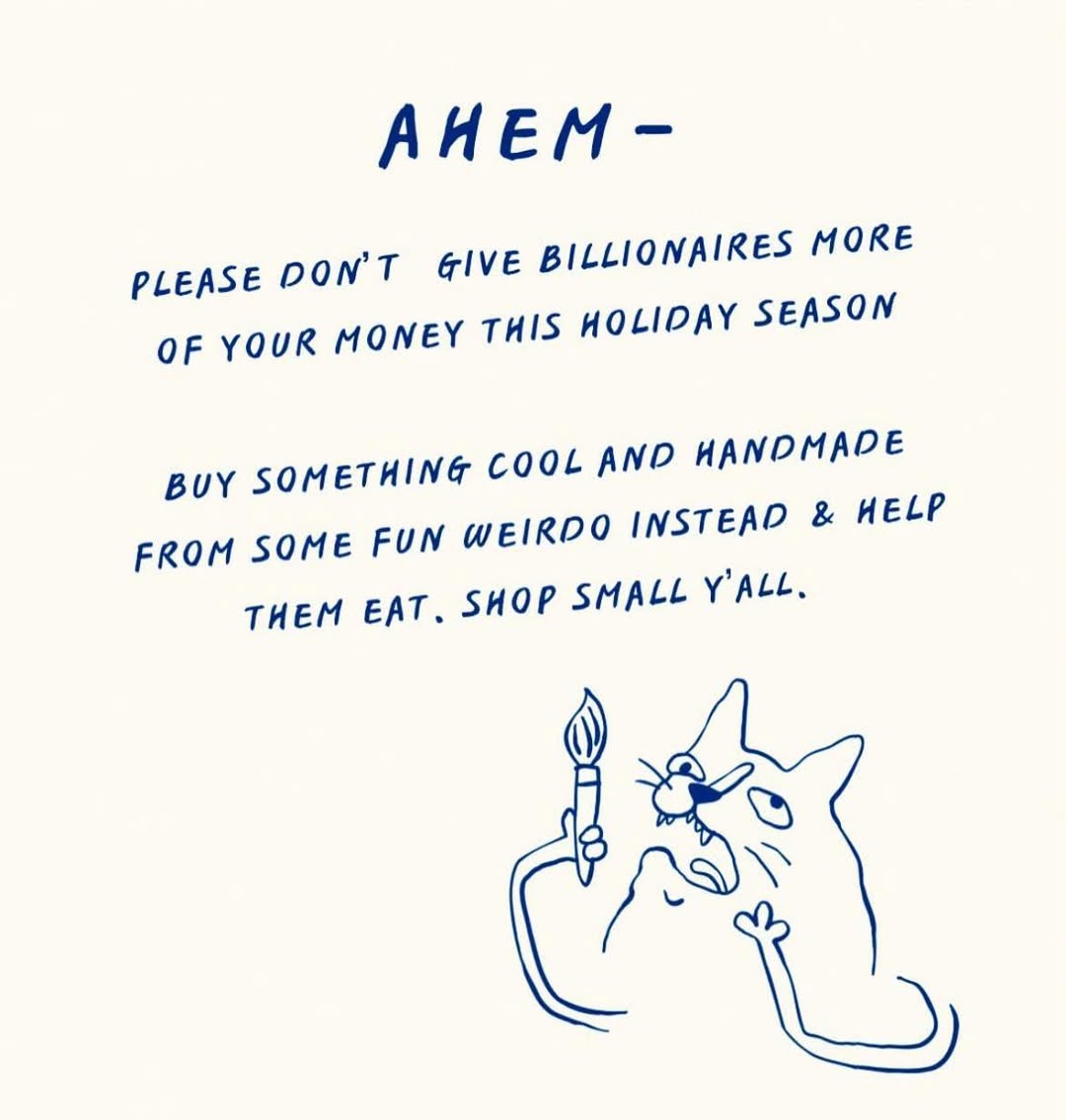 Happy #SaturdayMorning from <a href="/UKGiftHour/">UKGiftAM</a> <a href="/MelanieLampro/">Melanie Lampro</a> <a href="/Samphireglass/">Philip Cox</a> <a href="/BooksBySueDay/">Handcrafted Books by Sue Day</a> <a href="/CraftingSpratt/">Saz @ Spratt's Designs - Sarah Spratt</a> and <a href="/cwadephotoart/">Charlotte Wade</a> ❤️ Don't bother the billionaires: share and connect as many you can to #shopindie community - it always delivers! #UKGiftHour #UKGIftAM #supportsmallbusiness