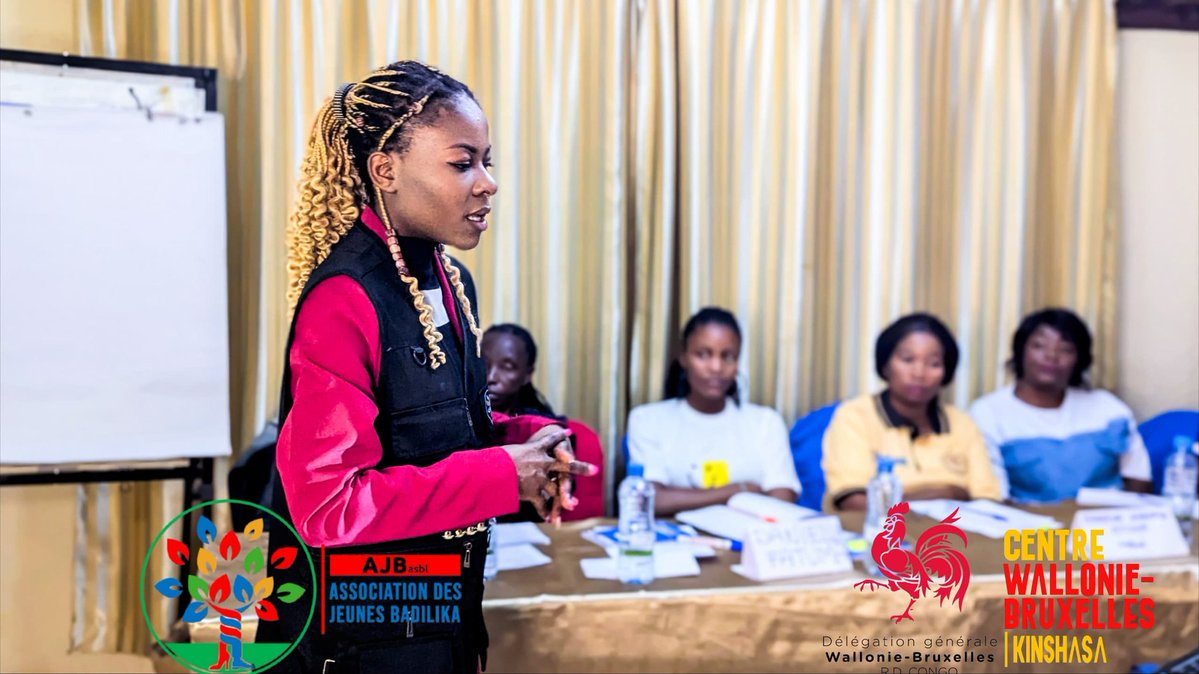 jeunesbadilika's tweet image. 🎨✨ Les 20-21 nov 2025, 15 femmes artistes du Sud-Kivu ont participé à l’atelier « Art pour la Paix » organisé par @AJB_asbl avec @CWB_Kinshasa. Lancement du Réseau des Femmes Artistes pour la Paix &amp;amp; signature de la charte.  #FemmesArtistes #Paix #SudKivu #Bukavu #JeunesBadilika