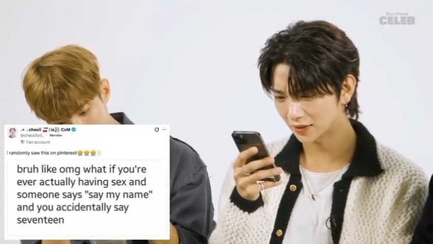 jeonghannisms's tweet image. never seen idols hoping for their fans to have a better seх life like seventeen do.