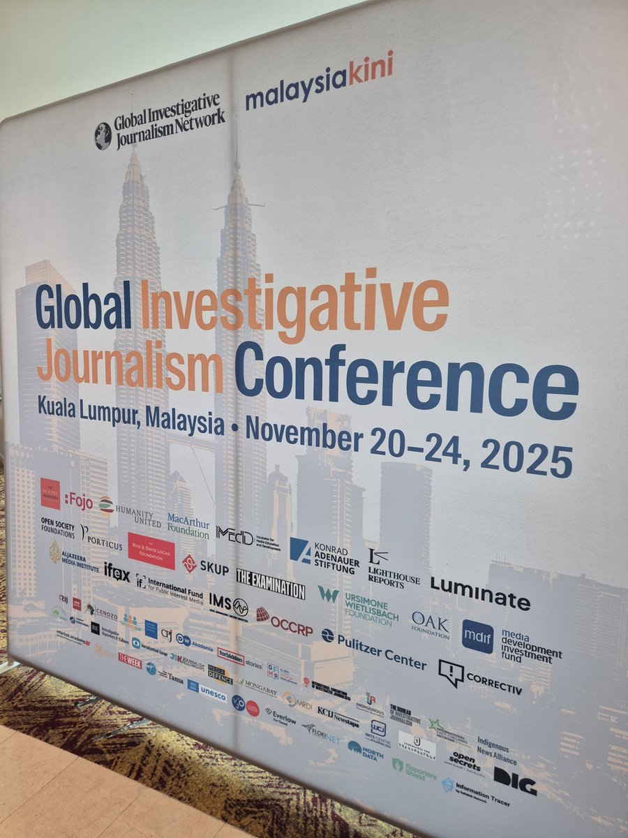 It was a pleasure speaking at the #GIJC25 Conference currently ongoing in Kuala Lumpur, Malaysia.

The need to regain #publictrust among local communities, stakeholders remain so important than ever before.

Thank you <a href="/gijn/">Global Investigative Journalism Network</a> for the opportunity. 
<a href="/gijnAfrica/">GIJN Africa</a>
#Journalismisnotacrime