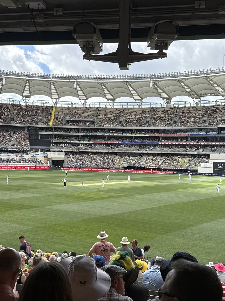 My view! #Ashes2025