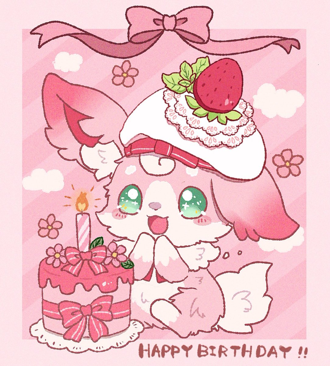 お誕生日おめでとうございます❕🎂

#もふあーちゅ 
#もふちゅバースデー2025