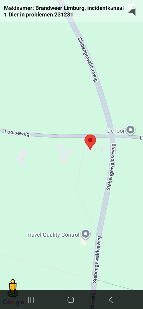 Dier in de problemen in Ottersum