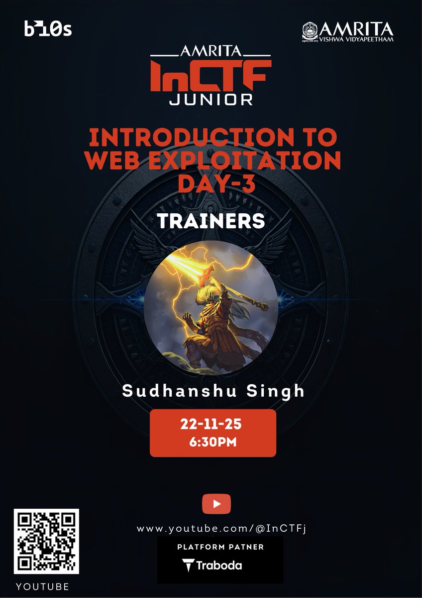 Amrita InCTF Junior tweet media