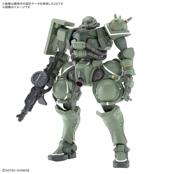 HGガンプラ4種セット ザク祭り HG ザクI(オリジン版・デニム機) 製作記