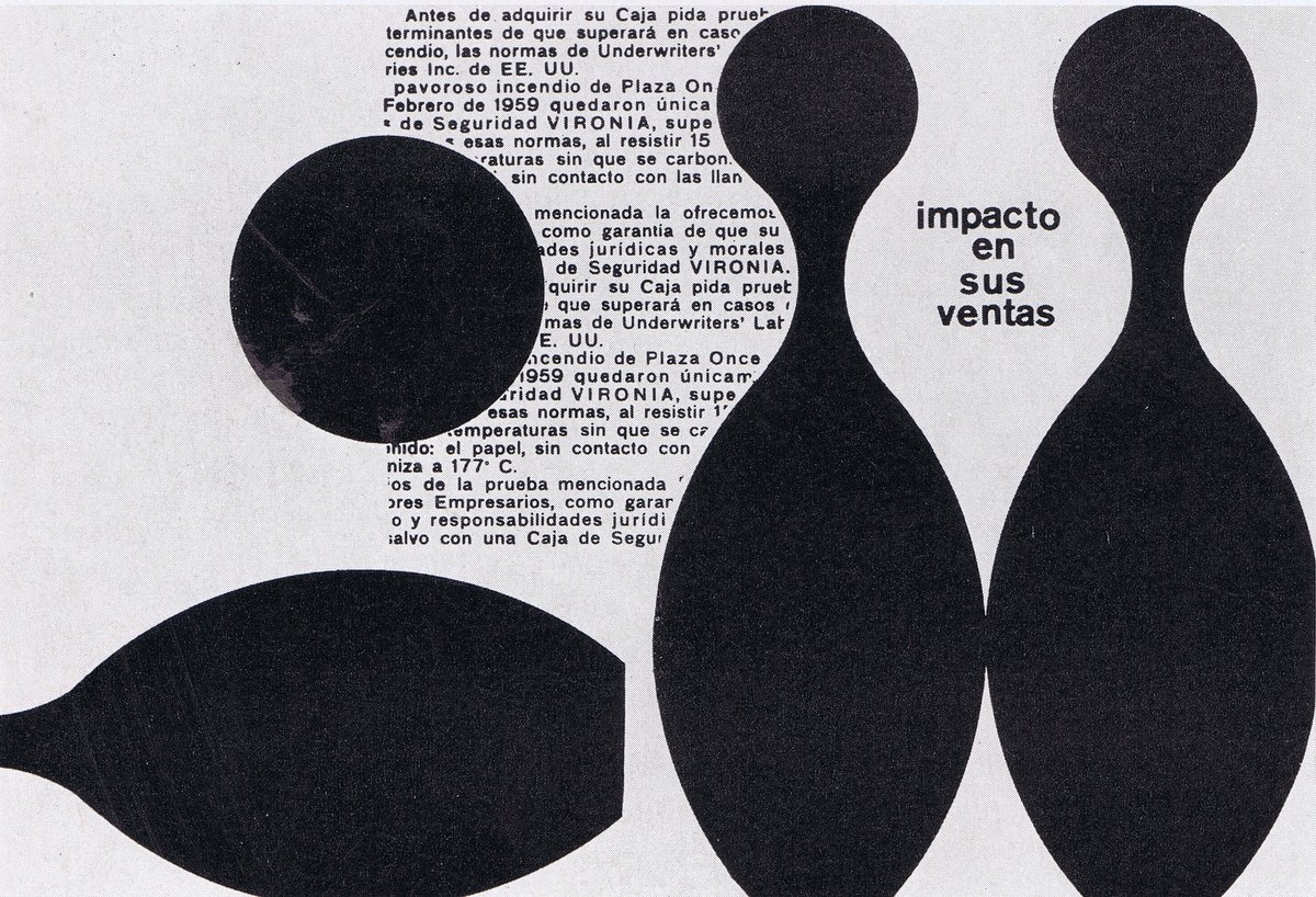 DesignReviewed's tweet image. &apos;Ronald Shakespear was born in 1941 in Rosario, an industrial city about 6 hours from Buenos Aires, and was one of the youngest representatives of Argentinian commercial art. His early graphic work shows the influence of the Swiss graphic artist Armin Hoffmann, and the « Basel…