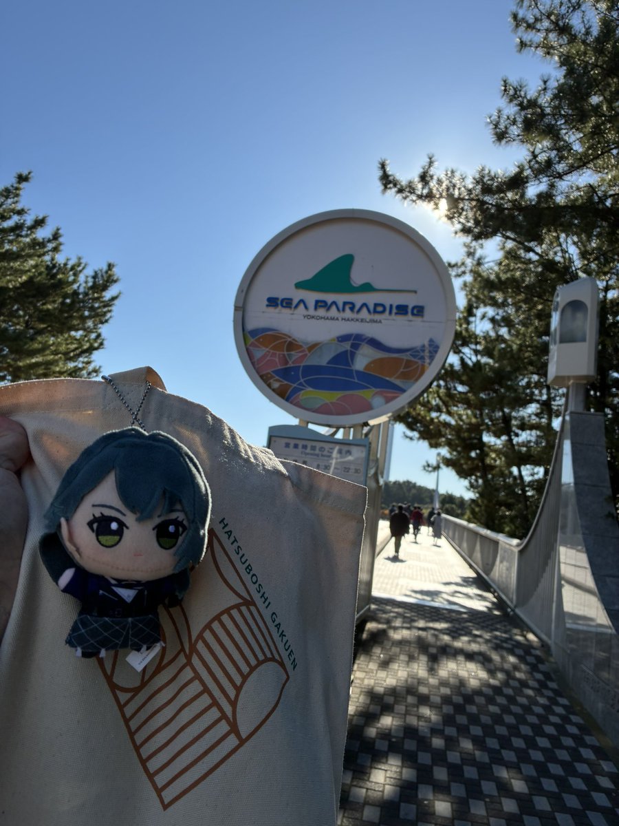 Hisamun373's tweet photo. 八景島シーパラダイス×学園アイドルマスター https://t.co/0NtimD4Lq3