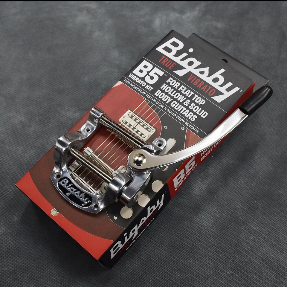 Bigsby/B5 Polished Aluminum 実は長らく正規輸入品がなかったノーマル