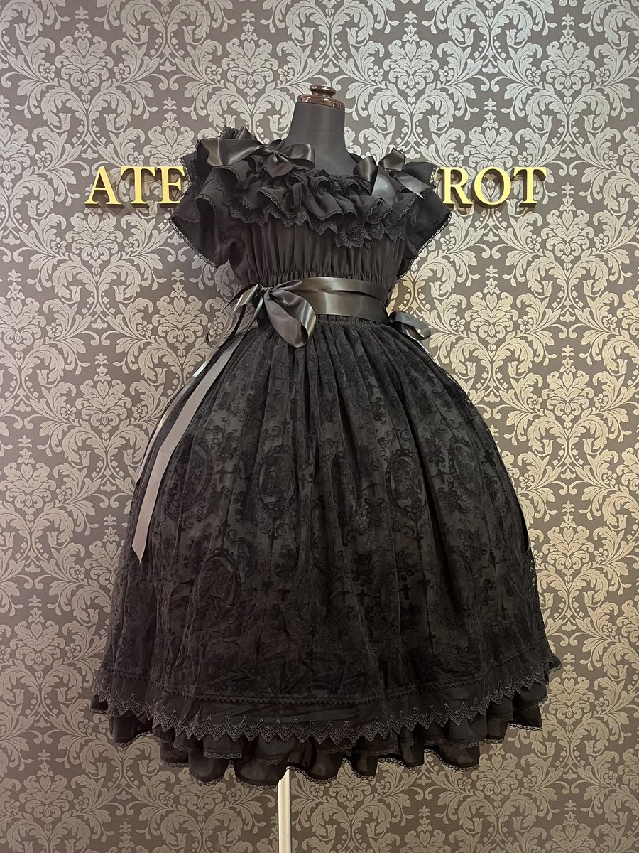 ⚜️本店 再入荷情報⚜️ 【Triple*fortune】 骸骨少女ワンピース