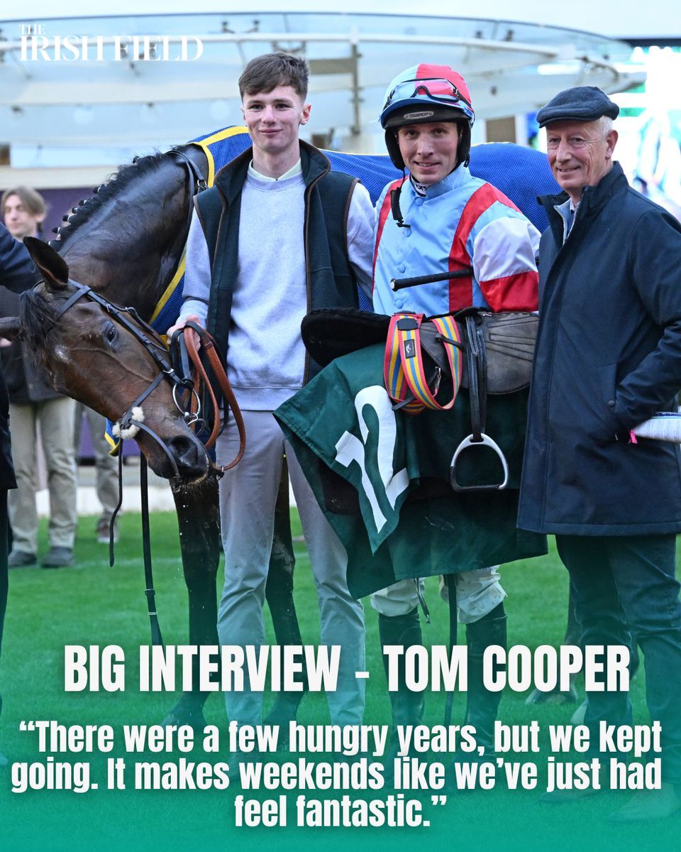 After a superbly-executed bumper double at Cheltenham last weekend, Co Kerry trainer Tom Cooper speaks to Mark Boylan about how he is rebuilding his string, in The Irish Field this weekend
eu1.hubs.ly/H0pTcW40