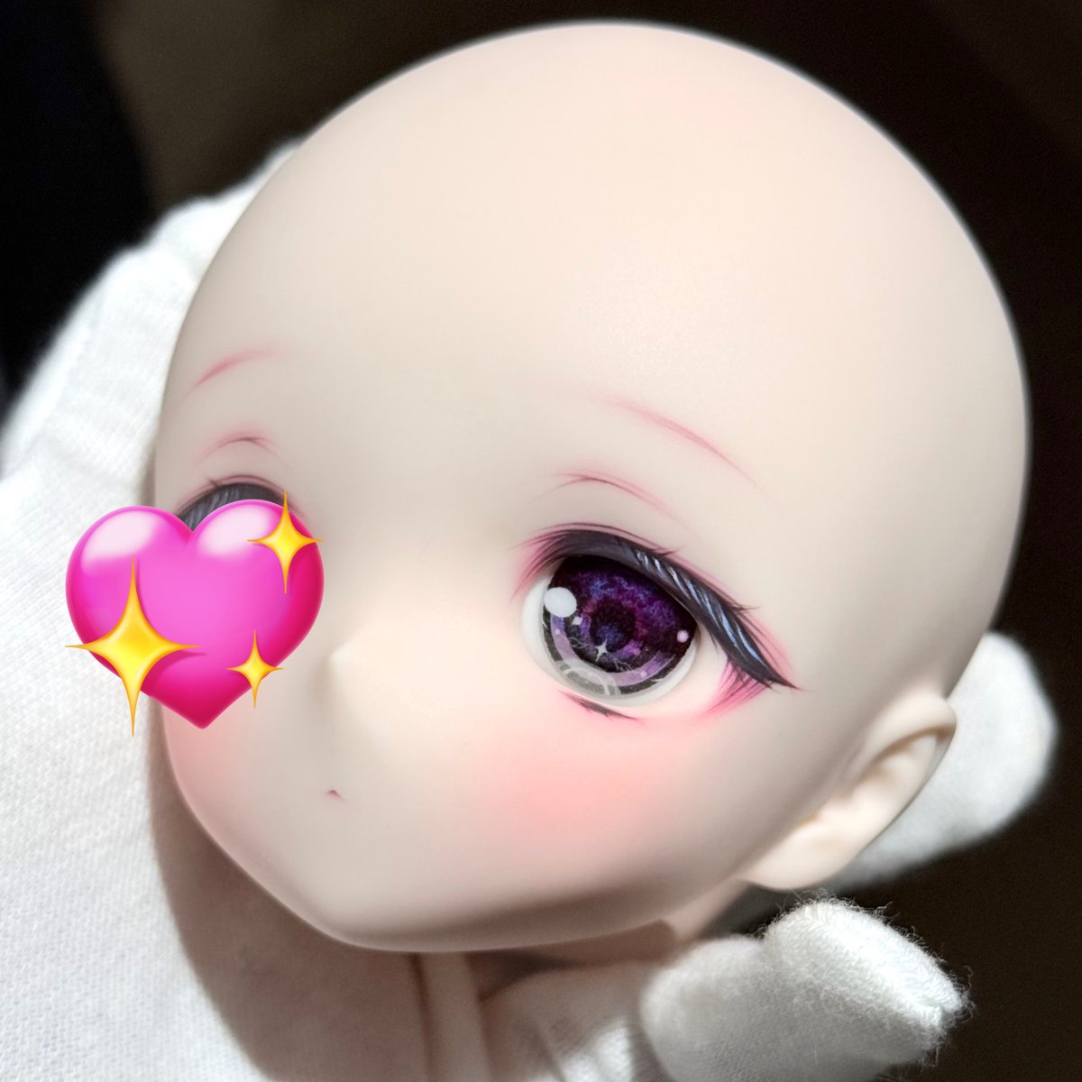 線の抜きの部分に全集中しました👀満足な出来！

このアイは12月イドルで販売予定です✨