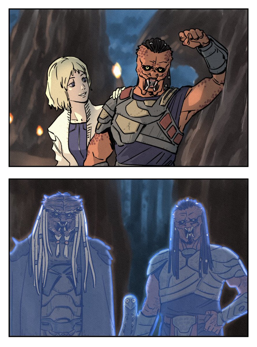 Jinou_rakugaki's tweet image. ヤウージャの帰還