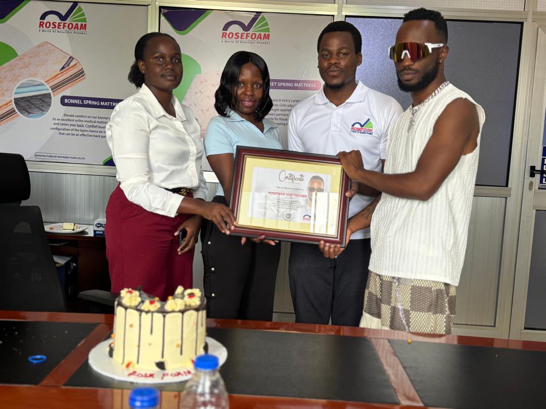 We are grateful to the Mikie Wine for appreciation our team after the recently concluded celebration of 15 years in the music industry at Serena Hotel. 

We wish you the best in the years to come.