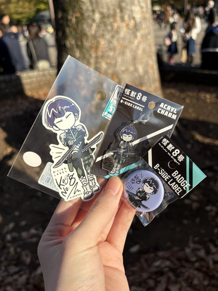 上野駅のB-SIDE LABELで爆買✌🏻 #怪獣8号 #怪獣8号好きな人と繋がり