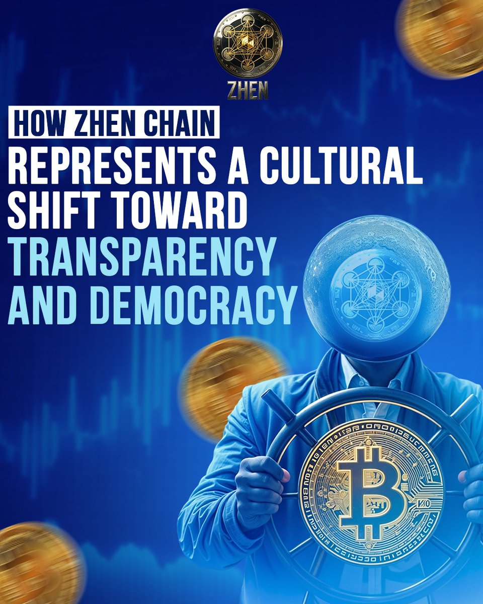 Zhenofficials's tweet image. 🌐✨ A new digital culture is here.
ZHEN Chain is building a transparent, democratic internet where trust comes first.

✔ Open, verifiable systems
✔ Fair, direct interactions

Redefining digital trust for the future. 🚀

#zhenchain #digitaldemocracy #trustandtransparency