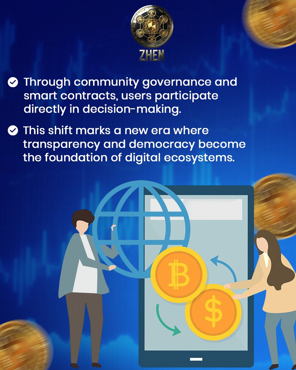 Zhenofficials's tweet image. 🌐✨ A new digital culture is here.
ZHEN Chain is building a transparent, democratic internet where trust comes first.

✔ Open, verifiable systems
✔ Fair, direct interactions

Redefining digital trust for the future. 🚀

#zhenchain #digitaldemocracy #trustandtransparency