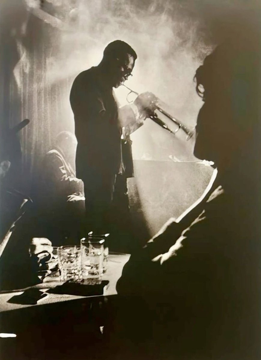 SVG__Collection's tweet image. Miles Davis at Birdland (1958)