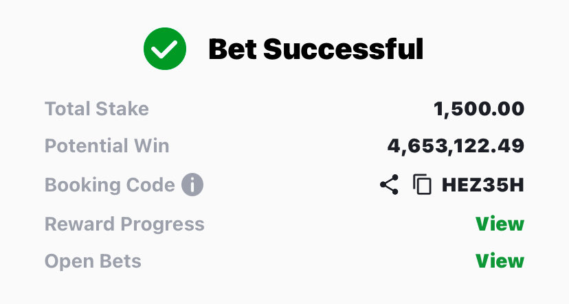 WEEKEND PICKS☘️⚽️

2,174 Odds ⚽️

33/33 picks ✅

Get my personal edit here: t.me/+KSaLGB1amZRlN…