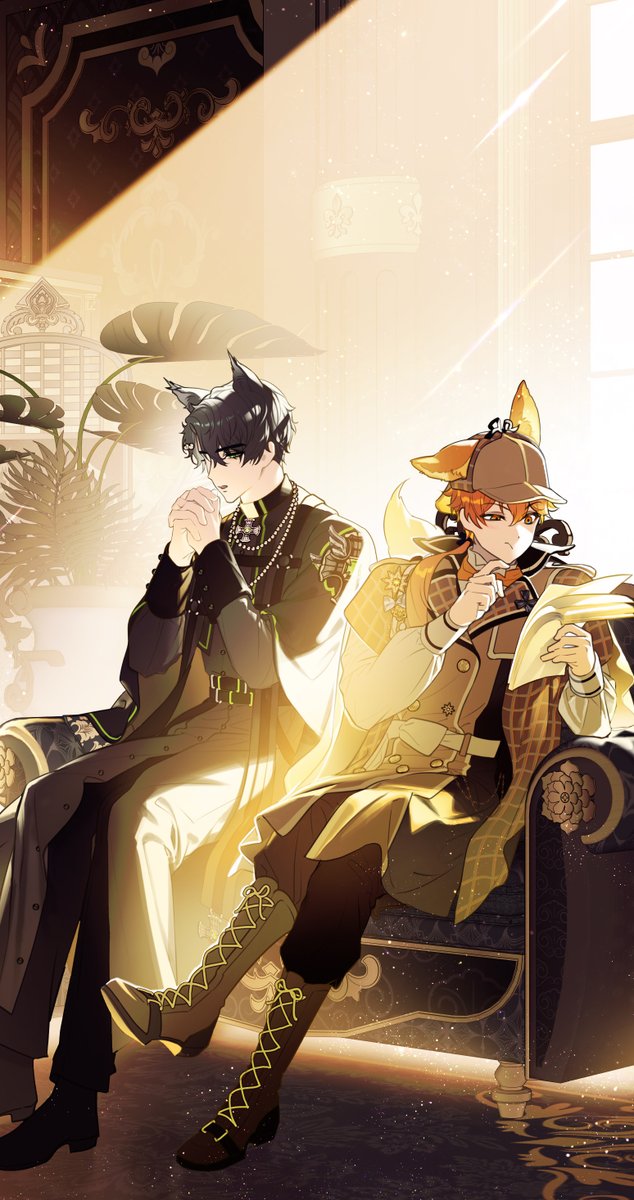 SSoldout_illust's tweet photo. <여우탐정 니노/늑대사제 로보 AU>

ep01. 응접실에서

그림은 딸에게 악마가 들렸다는 한 의뢰자의 저택 응접실에서
의뢰자 부부를 기다리는 장면이다

(이어지는 썰은 타래로)
(타래 보시고 제발 저랑 이 에유 덕질해주십쇼)

#요즘히피그림
#요즘로봇그림
#니노선데이
#로보프로스터
#스코시즘그림 https://t.co/A8uCoXxfiB