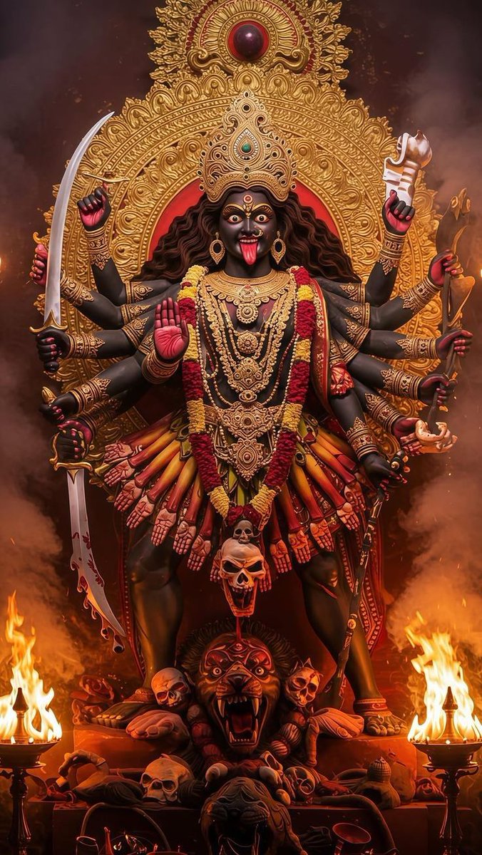 varshaparmar06's tweet image. Can you reply with Jai Maa Kali