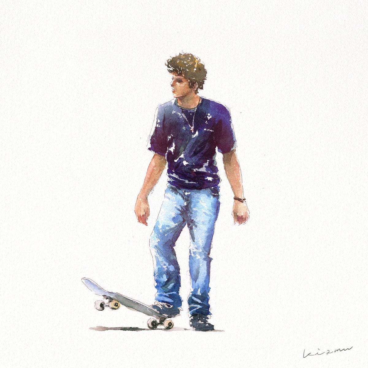 kiamu23's tweet photo. skateboard
#水彩画 https://t.co/daSuvrgymF