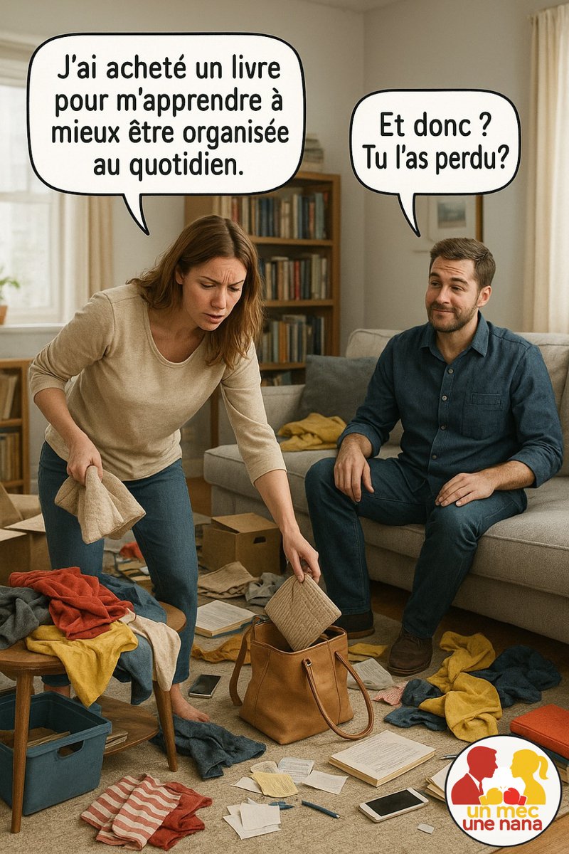 BlaguesDessins's tweet image. Un mec Une nana #655 - Organisation quotidienne
Retrouvez « Un mec Une nana » sur : blagues-et-dessins.com/category/hors-…
 #UneNanaUnMec #UnMecUneNana #VieDeCouple #Couple #HommeFemme #FemmeHomme #UnGarsUneFille #Livres #Méthode #Désorganisation