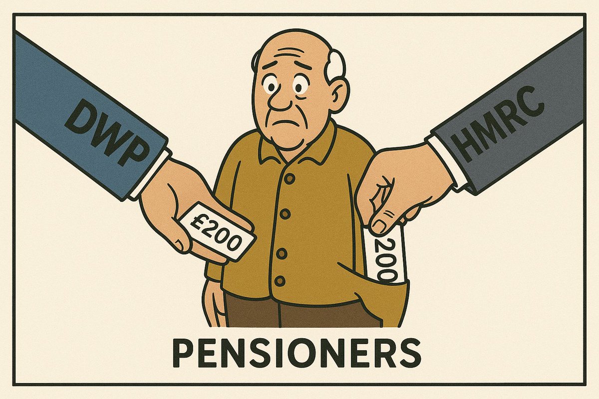 The cryptic credit Dwp Wfp (its capitals) £200.00 arrives in my bank account. Tomorrow it will be earning 4.5% in a savings account. I’ll repay this interest free loan on 31 January 2027 with my self-assessment, give the £10 interest to charity and @HMRC will add £2.50. Win win!