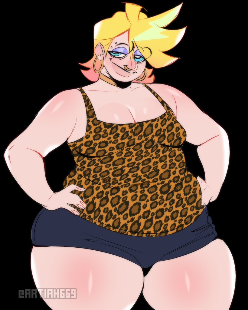 Artiah669's tweet photo. Idk my take of a much older Panty https://t.co/st52kRX9D4