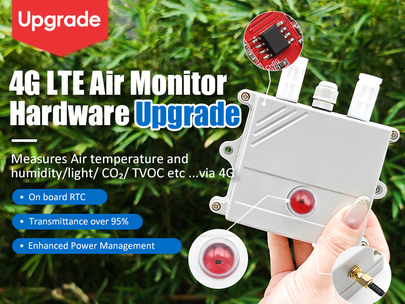 MakerfabsTech's tweet image. 🚀 Big hardware upgrade for our 4G LTE Air Monitor!
Now with 97%+ light transmittance, on-board RTC, and DC charging for more stable, low-power, real-world deployments.
Perfect for greenhouses, smart farms, remote IoT nodes, and long-term environmental monitoring.
Measure…