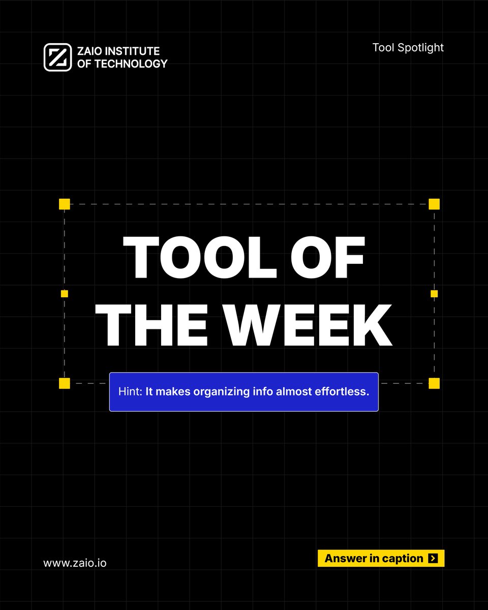 zaiotech's tweet image. Tool of the Week: Tally👀✨

A super simple no-code form builder for fast surveys, sign-ups, and data collection.

Perfect for students + startups 🚀

#Zaio #Tally #NoCodeTools #EdTech #TechTips #StartupTools
