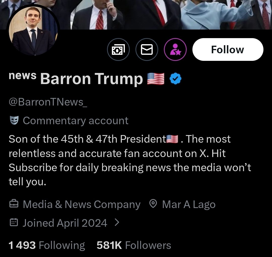 P_Kallioniemi's tweet image. According to the new X feature, this massive, heavily monetized pro-MAGA ‘news’ network with millions of followers is based in Nigeria.

These are just a few examples of accounts linked to this operation: