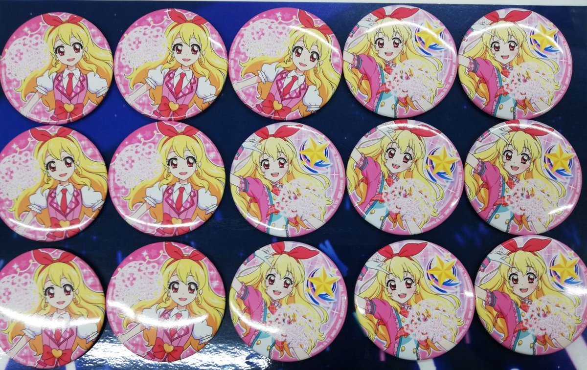 入荷情報】アイカツ 星宮いちごの 缶バッジ・BIG缶バッジ を多数入荷し