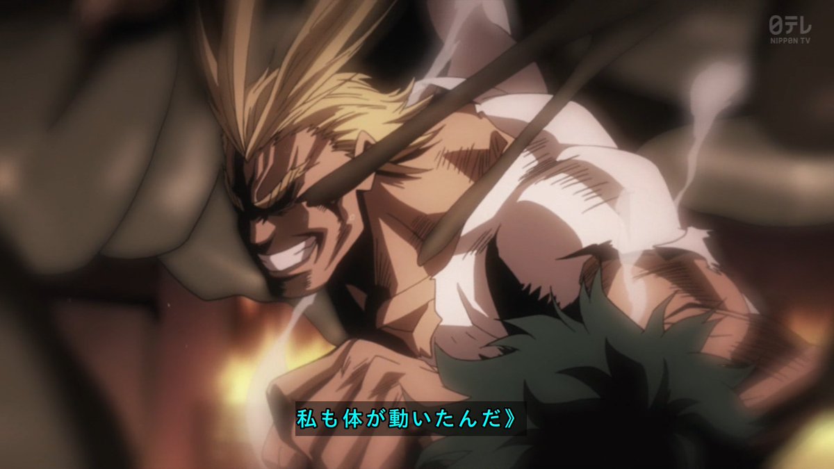 zeldatognn's tweet image. 誰かを動かす力があった　#heroaca_a #ヒロアカ