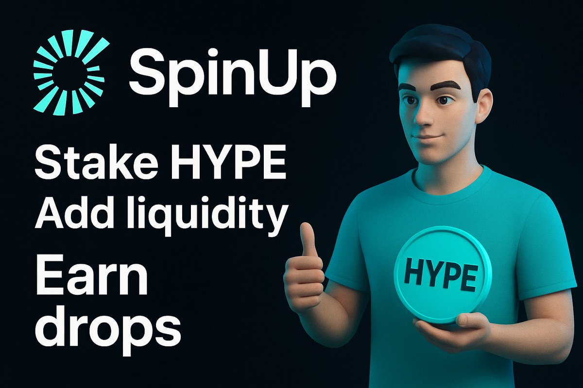 Juniordefii's tweet image. GM CT!☀️

I was thinking about something this morning, everyone loves the hype, the memes, the drops… but the real magic on SpinUp is happening quietly in the liquidity pools.

When you add liquidity, you’re giving the whole market stability to move the way it should. Trades hit…