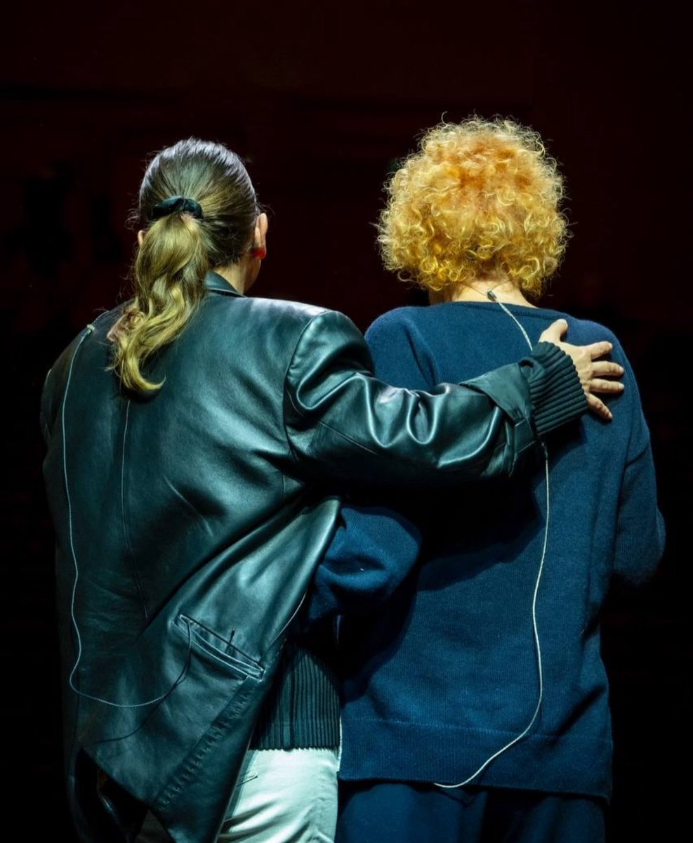 questa foto mi ha fatto piangere… ciao Ornella 🧡