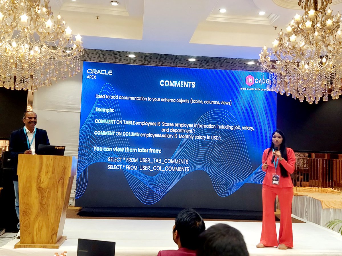 inoaug's tweet image. 🧩 Discover how Database 26ai is transforming development! Join Richard Dalvi and Kenvi Shah from 4i Apps as they showcase AI-driven productivity and modern app patterns that help developers build smarter and faster on Oracle. A must-see session! 🚀
#APEXAIDays #Oracle #AI